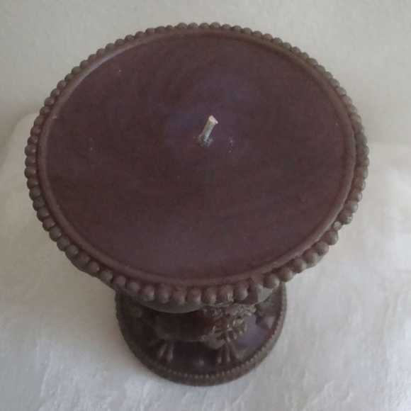 Sculptured 3D Dragon Chalice Wax Candle Purple New - Picture 5 of 8